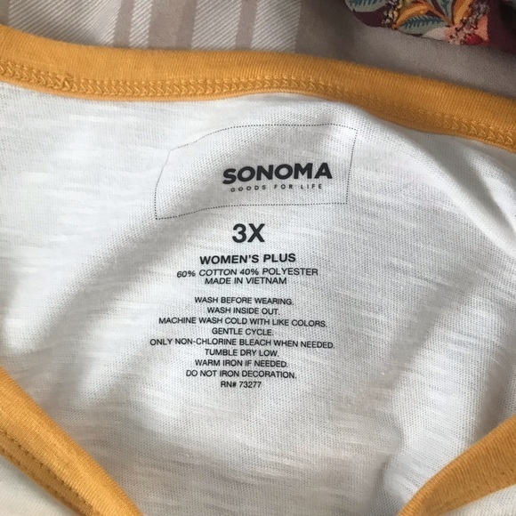 NWT -SO pullover tee with graphic design - Picture 6 of 6